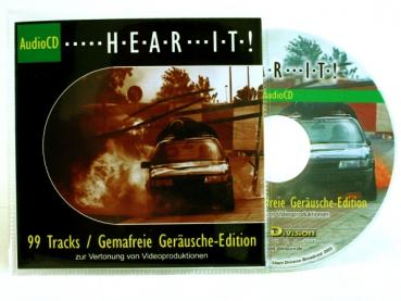 CD "HEAR IT 1" 99 GERÄUSCHE - GEMAFREI