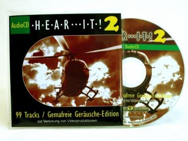 CD "HEAR IT 2" 99 GERÄUSCHE - GEMAFREI