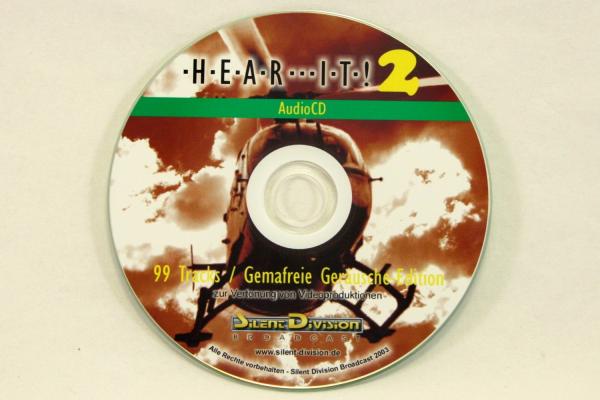 CD "HEAR IT 2" 99 GERÄUSCHE - GEMAFREI
