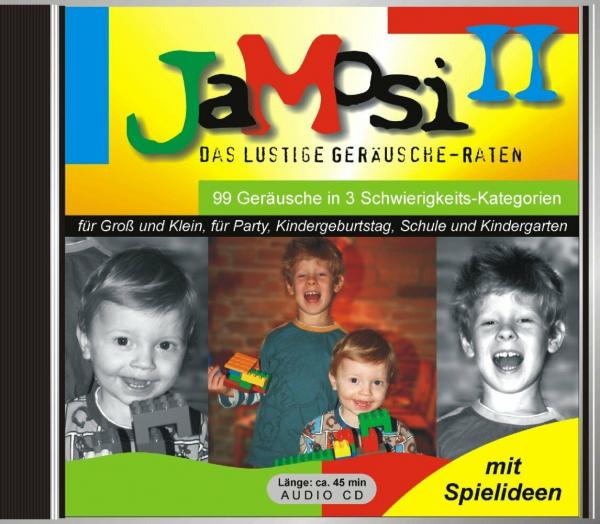 Jamosi 2 - Das lustige Geräusche-Raten CD Spiel 99 Tracks für Party, Kinder, Logopädie, Demenz, Senioren